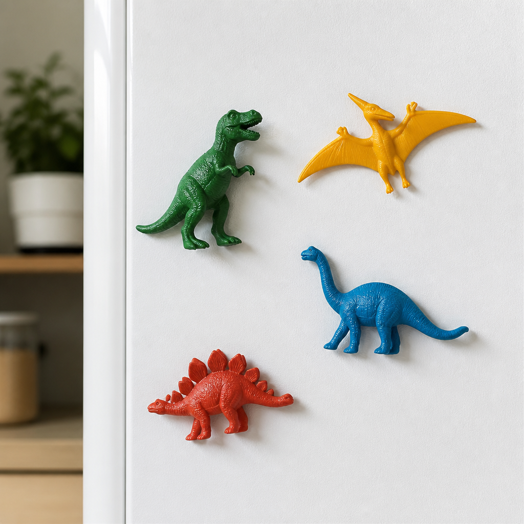 Dinosaur fridge magnet